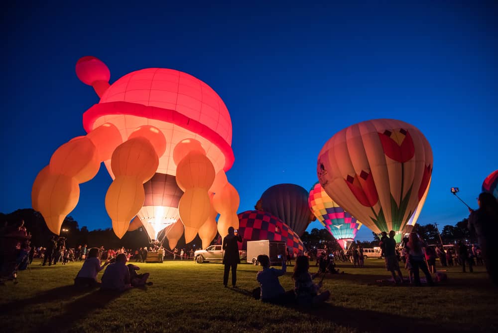 hot air balloon festival maryland